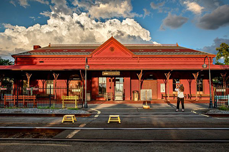 Hudson, NY train station